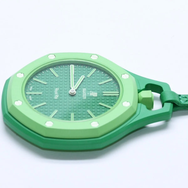 新品未使用 SWATCH スウォッチ × AUDEMARS PIGUET ROIAL POP グリーンエイト SSX03G100N ロイヤルオーク レピーヌ SISTEM51 時計 中古 4a005235