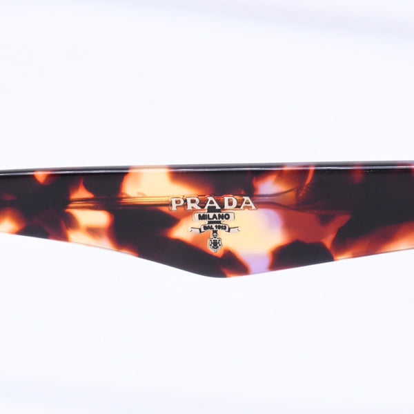 PRADA プラダ サングラス アイウェア SPR24Q-F UEW-0A6 サイズ53□19 140 べっ甲カラー ピンク 美品 中古 4a005167