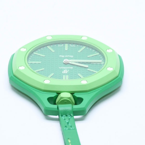 新品未使用 SWATCH スウォッチ × AUDEMARS PIGUET ROIAL POP グリーンエイト SSX03G100N ロイヤルオーク レピーヌ SISTEM51 時計 中古 4a005235