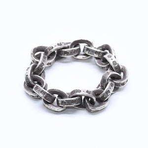 CHROME HEARTS クロムハーツ ペーパーチェーンリング 指輪 サイズ11号 重量約4.74g シルバー925 アクセサリー 美品 中古 4a005199