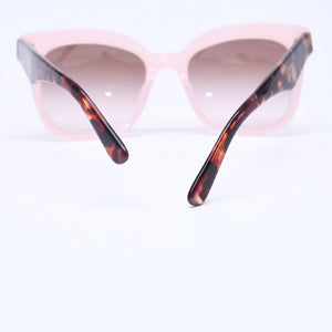 PRADA プラダ サングラス アイウェア SPR24Q-F UEW-0A6 サイズ53□19 140 べっ甲カラー ピンク 美品 中古 4a005167