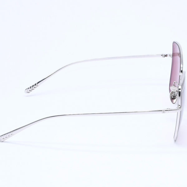 CHANEL Sunglasses Eyewear 4253 c.124/0H Size 59□15 140 Coco Mark Silver Wine Red Good Condition Used 4a005071