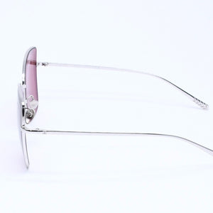 CHANEL Sunglasses Eyewear 4253 c.124/0H Size 59□15 140 Coco Mark Silver Wine Red Good Condition Used 4a005071