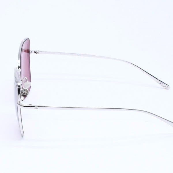 CHANEL Sunglasses Eyewear 4253 c.124/0H Size 59□15 140 Coco Mark Silver Wine Red Good Condition Used 4a005071