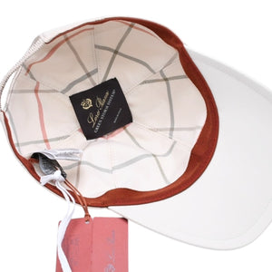 新品未使用品 Loro Piana ロロピアーナ ベースボールキャップ キャップ Wind Tech ウィンドテック ベージュ サイズS 中古 4a005172