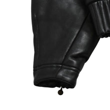 Load image into Gallery viewer, VERSACE SPORT ヴェルサーチ スポーツ フェイクレザーフーテッド ジャケット 303135 ブラック 赤チェックストライプ柄 46サイズ ゴールド金具 美品 中古 4a005004
