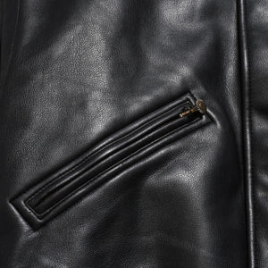 VERSACE SPORT Faux leather footed jacket 303135 Black Red check stripe pattern 46 size Gold hardware Good condition Used 4a005004