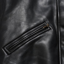 Load image into Gallery viewer, VERSACE SPORT ヴェルサーチ スポーツ フェイクレザーフーテッド ジャケット 303135 ブラック 赤チェックストライプ柄 46サイズ ゴールド金具 美品 中古 4a005004