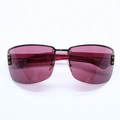 GUCCI Gucci Half Rim Sunglasses Eyewear GG1800/S NP4 Size 65□13 120 Wine Red Gold Good Condition Used 4a005061