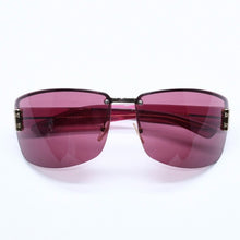 Load image into Gallery viewer, GUCCI グッチ ハーフリム サングラス アイウェア GG1800/S NP4 サイズ65□13 120 ワインレッド ゴールド 美品 中古 4a005061