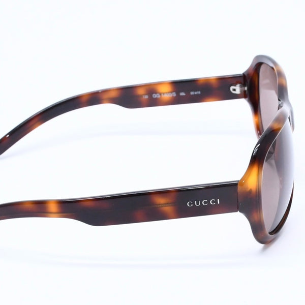 GUCCI Gucci Sunglasses Eyewear GG1400/S 05L Size 60□16 130 Tortoiseshell Color Brown Acetate Good Condition Used 4a005062