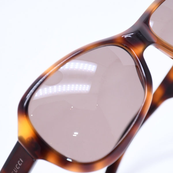 GUCCI Gucci Sunglasses Eyewear GG1400/S 05L Size 60□16 130 Tortoiseshell Color Brown Acetate Good Condition Used 4a005062