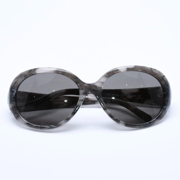LOEWE ロエベ サングラス アイウェア SLW658G 03AM サイズ57□17 130 グレー マーブルカラー アセテート 美品 中古 4a005076