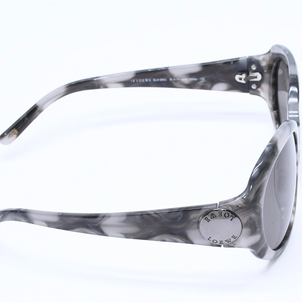 LOEWE sunglasses eyewear SLW658G 03AM Size 57□17 130 Gray Marble Acetate Excellent Condition Used 4a005076
