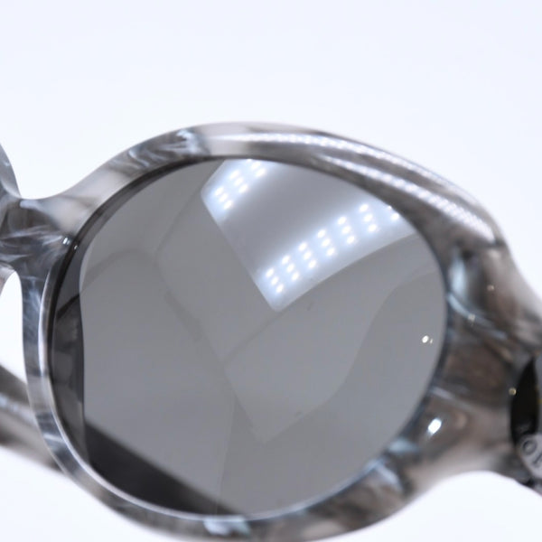 LOEWE ロエベ サングラス アイウェア SLW658G 03AM サイズ57□17 130 グレー マーブルカラー アセテート 美品 中古 4a005076