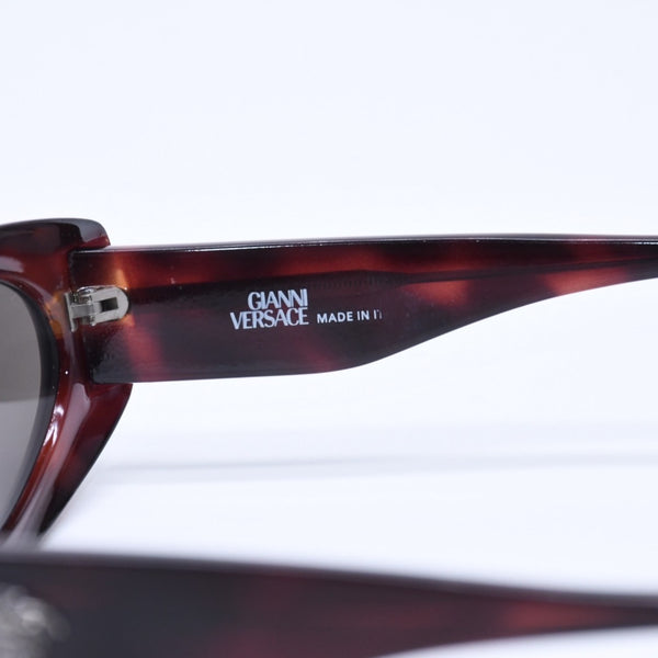 GIANNI VERSACE Gianni Versace Sunglasses Eyewear Medusa Tortoiseshell Color Brown Acetate Metal Good Condition Used 4a005019