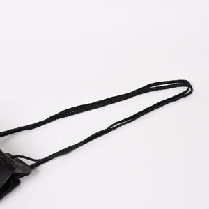 新品未使用 CHROME HEARTS クロムハーツ DIRTY KNEES CHIFFON ダーティニーズ シフォン ショルダーバッグ ラージダガー装飾 中古 4a005141