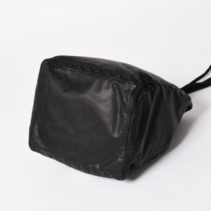 新品未使用 CHROME HEARTS クロムハーツ DIRTY KNEES CHIFFON ダーティニーズ シフォン ショルダーバッグ ラージダガー装飾 中古 4a005141