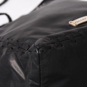 新品未使用 CHROME HEARTS クロムハーツ DIRTY KNEES CHIFFON ダーティニーズ シフォン ショルダーバッグ ラージダガー装飾 中古 4a005141
