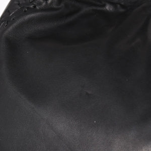 新品未使用 CHROME HEARTS クロムハーツ DIRTY KNEES CHIFFON ダーティニーズ シフォン ショルダーバッグ ラージダガー装飾 中古 4a005141