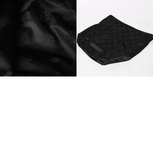 新品未使用 CHROME HEARTS クロムハーツ DIRTY KNEES CHIFFON ダーティニーズ シフォン ショルダーバッグ ラージダガー装飾 中古 4a005141