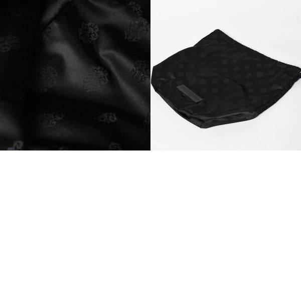 新品未使用 CHROME HEARTS クロムハーツ DIRTY KNEES CHIFFON ダーティニーズ シフォン ショルダーバッグ ラージダガー装飾 中古 4a005141