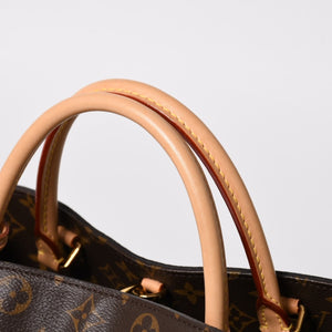 新品同様 LOUIS VUITTON ルイヴィトン モンテーニュMM モノグラム ハンドバッグ M41056 ブラウン 中古 4a004867