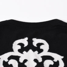 画像をギャラリービューアに読み込む, 極美品 CHROME HEARTS クロムハーツ × LUCIEN PELLAT-FINET ルシアンペラフィネ ヴァインダガー ニットセーター ブラック 中古 4a005033
