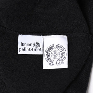 極美品 CHROME HEARTS クロムハーツ × LUCIEN PELLAT-FINET ルシアンペラフィネ ヴァインダガー ニットセーター ブラック 中古 4a005033