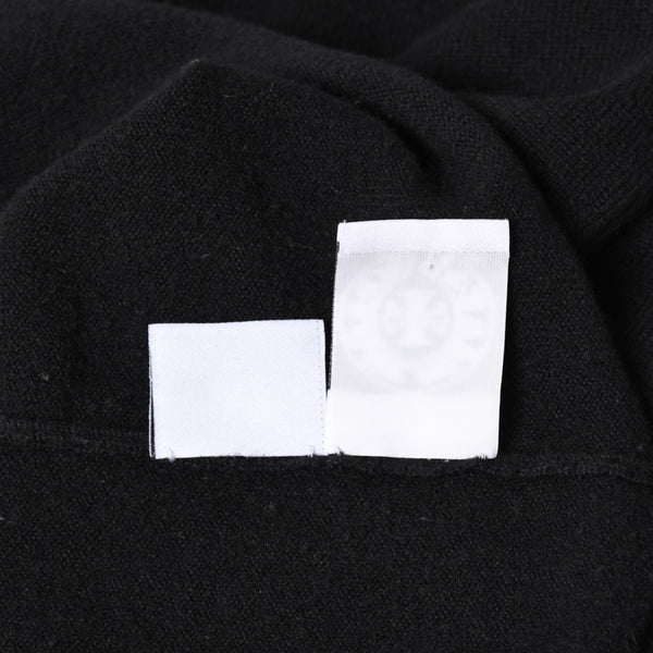 極美品 CHROME HEARTS クロムハーツ × LUCIEN PELLAT-FINET ルシアンペラフィネ ヴァインダガー ニットセーター ブラック 中古 4a005033
