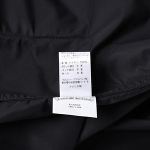 極美品 CHROME HEARTS クロムハーツ Y NOT CARPENTER LEATHER POCKET ナイロンジップシャツ サイズXL CHクロスパッチ 中古 4a005209