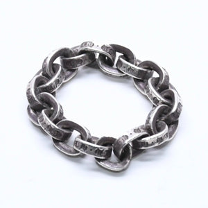 CHROME HEARTS クロムハーツ ペーパーチェーンリング 指輪 サイズ9号 重量約4.55g シルバー925 アクセサリー 美品 中古 4a005197