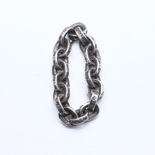 CHROME HEARTS クロムハーツ ペーパーチェーンリング 指輪 サイズ9号 重量約4.55g シルバー925 アクセサリー 美品 中古 4a005197