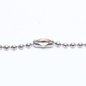 CHROME HEARTS クロムハーツ BALL CHAIN NECKLACE 30inch ボールチェーンネックレス 30インチ 重量9.28g 全長約76.5cm 美品 中古 4a005193