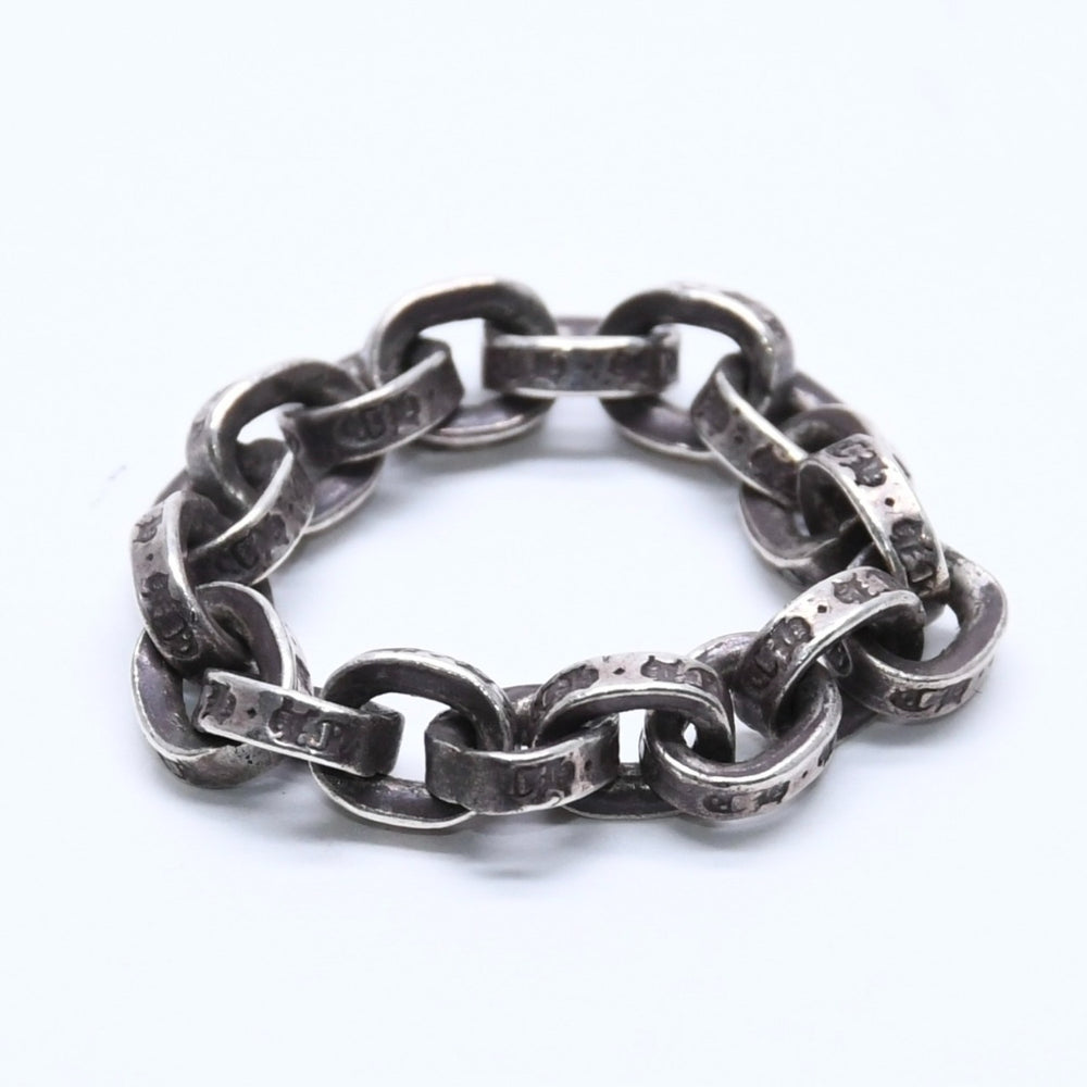 CHROME HEARTS Paper Chain Ring Size 12 Weight Approx. 4.74g Silver 925 SV925 Good Condition Used 4a005200