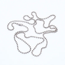 画像をギャラリービューアに読み込む, CHROME HEARTS クロムハーツ BALL CHAIN NECKLACE 30inch ボールチェーンネックレス 30インチ 重量8.94g 全長約76.5cm 美品 中古 4a005196