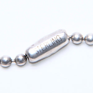 CHROME HEARTS クロムハーツ BALL CHAIN NECKLACE 30inch ボールチェーンネックレス 30インチ 重量8.94g 全長約76.5cm 美品 中古 4a005196
