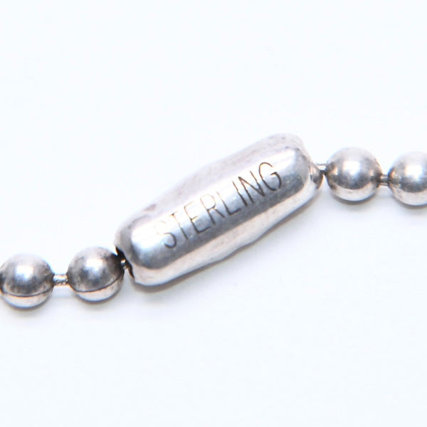 CHROME HEARTS クロムハーツ BALL CHAIN NECKLACE 30inch ボールチェーンネックレス 30インチ 重量8.94g 全長約76.5cm 美品 中古 4a005196