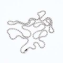 CHROME HEARTS クロムハーツ BALL CHAIN NECKLACE 30inch ボールチェーンネックレス 30インチ 重量8.73g 全長約76cm 美品 中古 4a005195