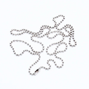 CHROME HEARTS クロムハーツ BALL CHAIN NECKLACE 30inch ボールチェーンネックレス 30インチ 重量8.73g 全長約76cm 美品 中古 4a005195