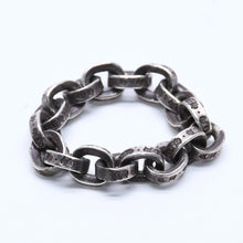 画像をギャラリービューアに読み込む, CHROME HEARTS クロムハーツ ペーパーチェーンリング 指輪 サイズ12号 重量約4.74g シルバー925 SV925 美品 中古 4a005200