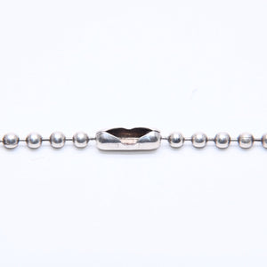 CHROME HEARTS クロムハーツ BALL CHAIN NECKLACE 30inch ボールチェーンネックレス 30インチ 重量8.73g 全長約76cm 美品 中古 4a005195