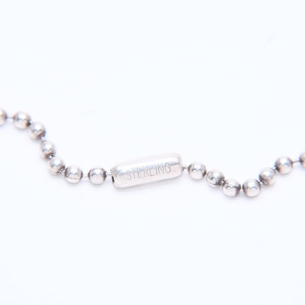 CHROME HEARTS クロムハーツ BALL CHAIN NECKLACE 30inch ボールチェーンネックレス 30インチ 重量8.73g 全長約76cm 美品 中古 4a005195