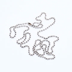 CHROME HEARTS クロムハーツ BALL CHAIN NECKLACE 30inch ボールチェーンネックレス 30インチ 重量8.32g 全長約76cm 美品 中古 4a005194
