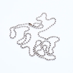CHROME HEARTS クロムハーツ BALL CHAIN NECKLACE 30inch ボールチェーンネックレス 30インチ 重量8.32g 全長約76cm 美品 中古 4a005194