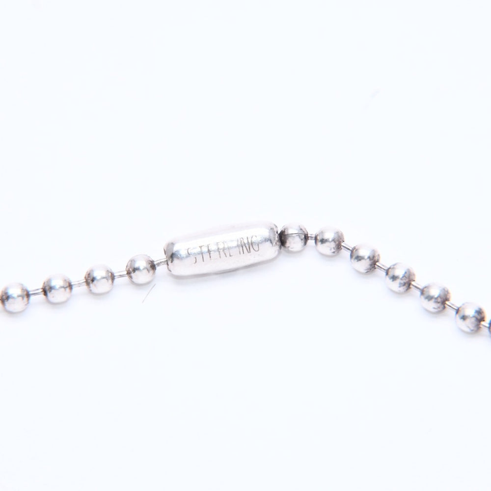 CHROME HEARTS クロムハーツ BALL CHAIN NECKLACE 30inch ボールチェーンネックレス 30インチ 重量8.32g 全長約76cm 美品 中古 4a005194