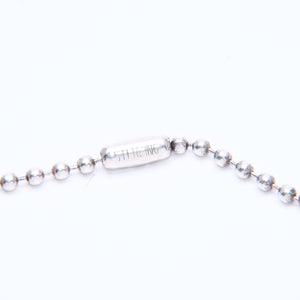 CHROME HEARTS クロムハーツ BALL CHAIN NECKLACE 30inch ボールチェーンネックレス 30インチ 重量8.32g 全長約76cm 美品 中古 4a005194