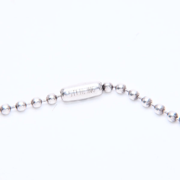 CHROME HEARTS クロムハーツ BALL CHAIN NECKLACE 30inch ボールチェーンネックレス 30インチ 重量8.32g 全長約76cm 美品 中古 4a005194