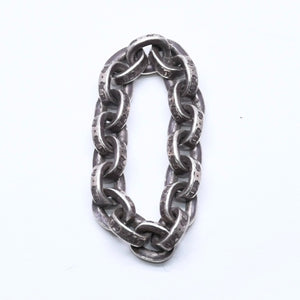 CHROME HEARTS クロムハーツ ペーパーチェーンリング 指輪 サイズ12号 重量約4.74g シルバー925 SV925 美品 中古 4a005200