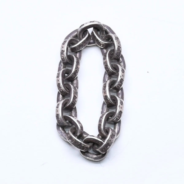 CHROME HEARTS クロムハーツ ペーパーチェーンリング 指輪 サイズ12号 重量約4.74g シルバー925 SV925 美品 中古 4a005200